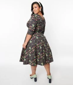 Navy Heritage Scandi Swing Dress -New Dress Store navy heritage scandi swing dress 713980