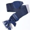 Navy Play It Right Bow Belt