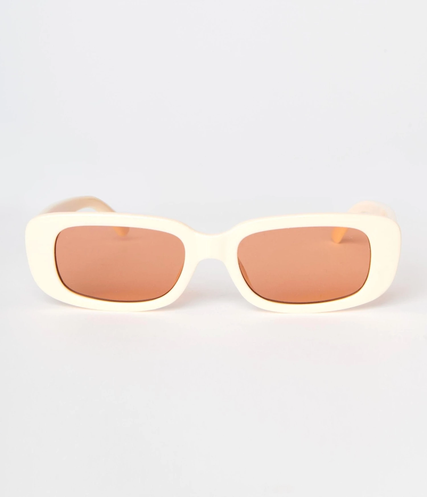 Peach & Orange Tint Oval Sunglasses 3 Peach & Orange Tint Oval Sunglasses - Image 3