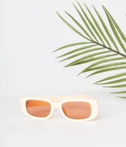 Peach & Orange Tint Oval Sunglasses 7 Peach & Orange Tint Oval Sunglasses -New Dress Store peach orange tint oval sunglasses 538649