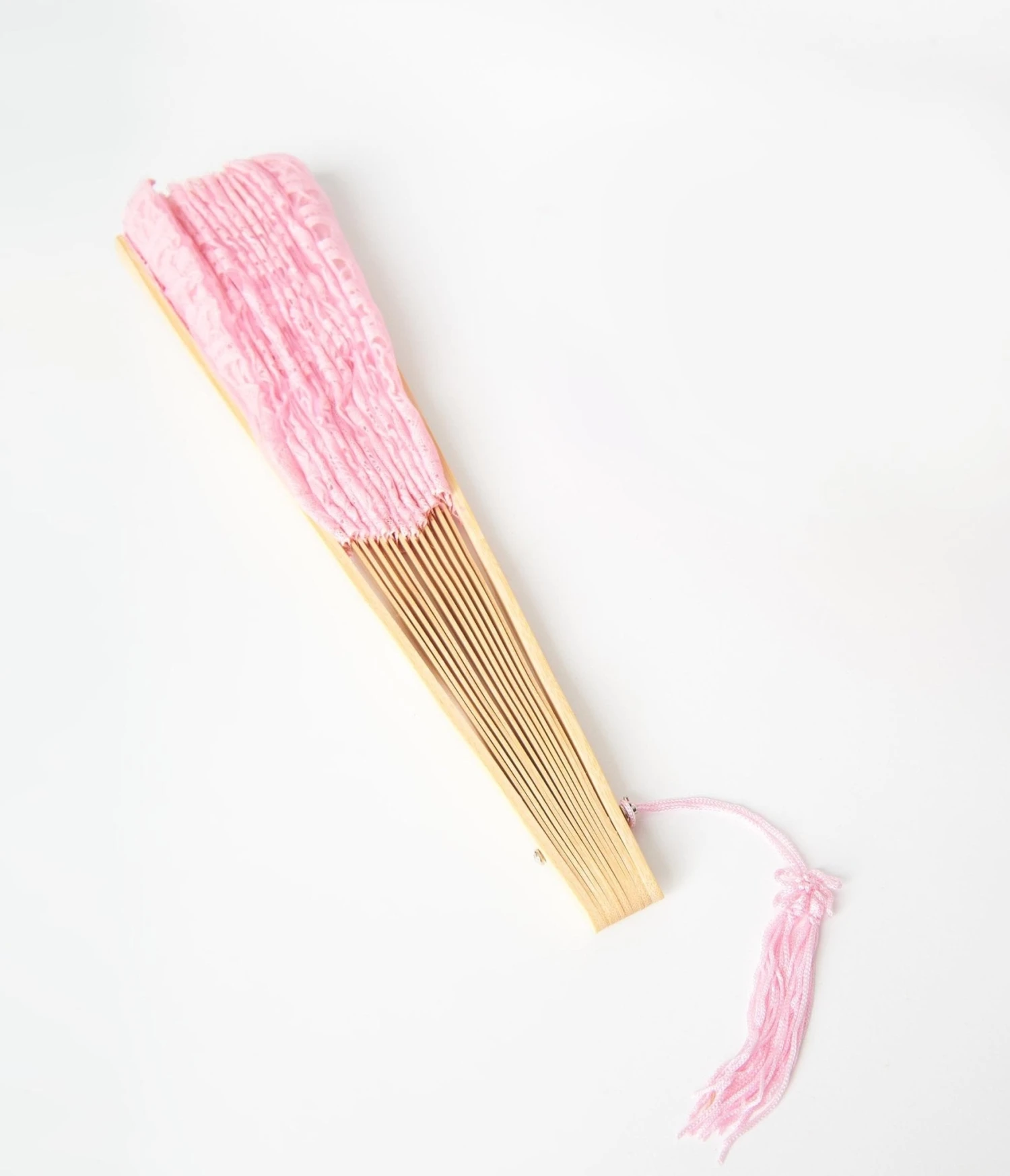 Pink Lace Hand Fan 3 Pink Lace Hand Fan - Image 3
