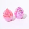 Pink & Purple Cupcake Lip Balm Set