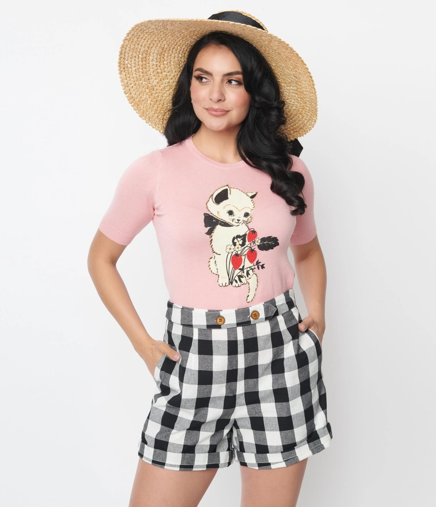 Pink Strawberry Fields Forever Sweater 1 Pink Strawberry Fields Forever Sweater