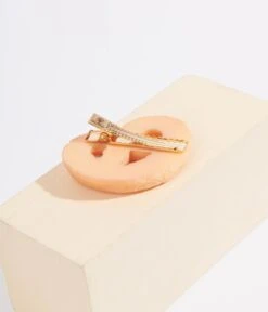 Pretzel Cookie Hair Clip -New Dress Store pretzel cookie hair clip 891433