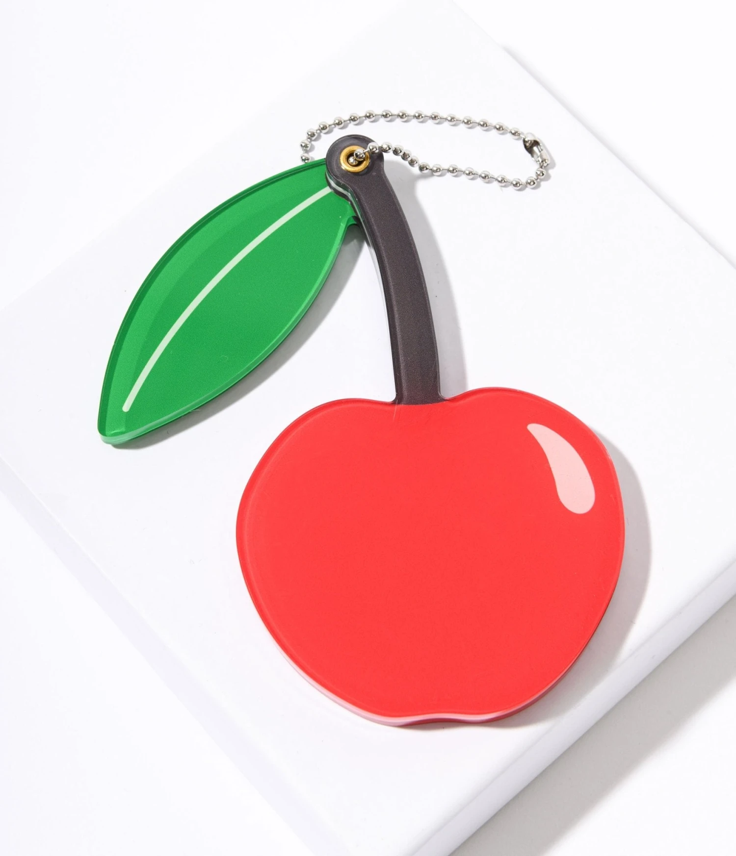 Red Cherry Mirror Keychain 1 Red Cherry Mirror Keychain