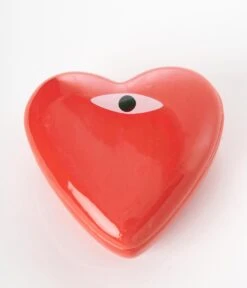Red Heart Ceramic Jewelry Box -New Dress Store red heart ceramic jewelry box 138463