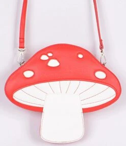Red Mushroom Crossbody Bag
