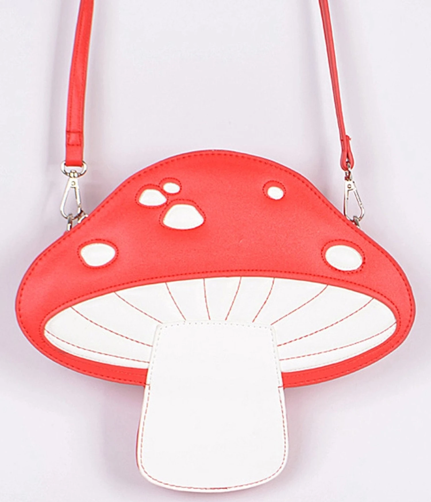 Red Mushroom Crossbody Bag 1 Red Mushroom Crossbody Bag