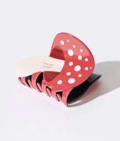 Red Mushroom Hair Claw -New Dress Store red mushroom hair claw 957324