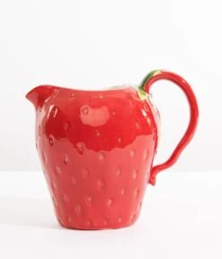 Red Strawberry Pitcher 5 Red Strawberry Pitcher -New Dress Store red strawberry pitcher 272897