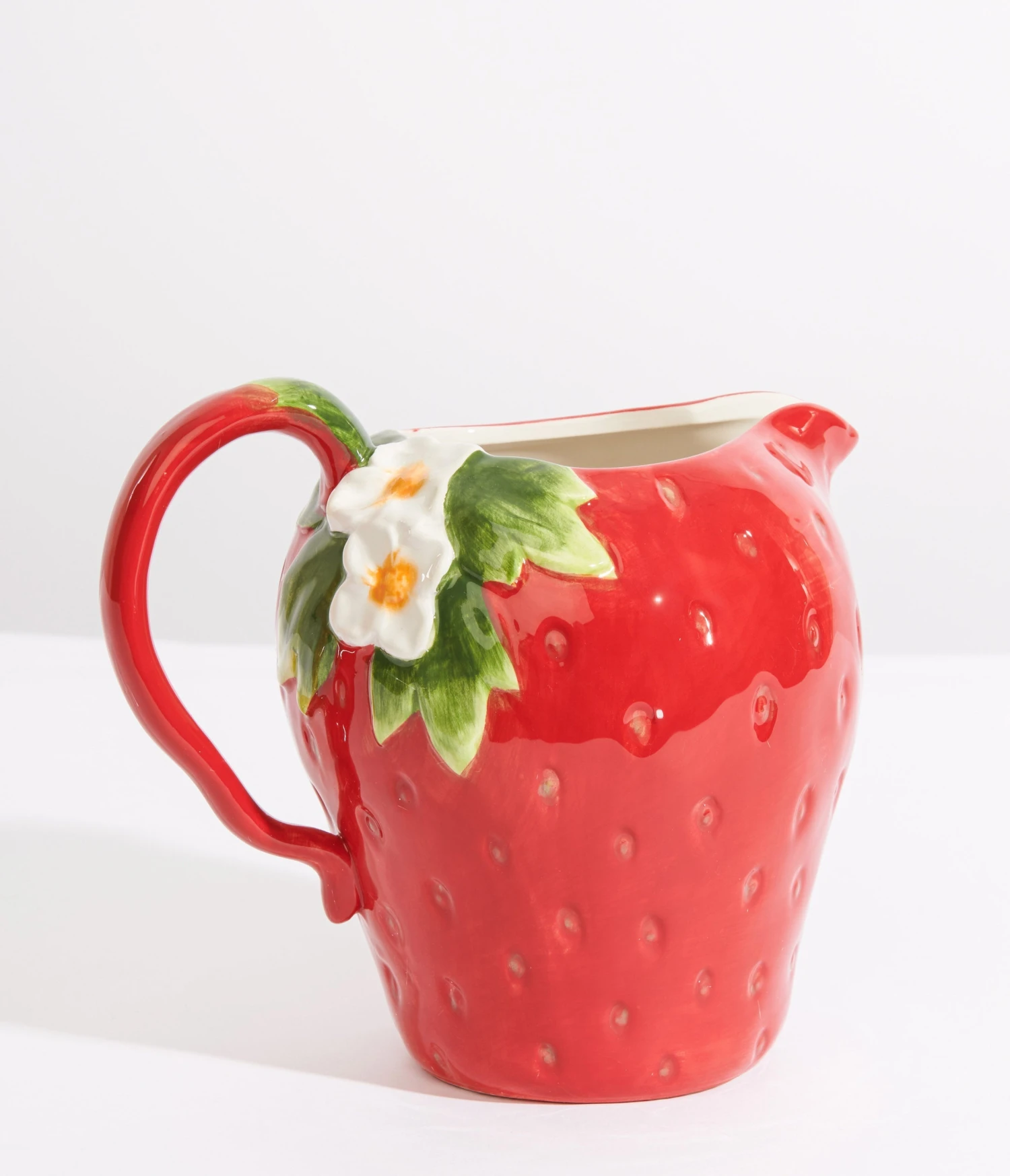 Red Strawberry Pitcher 2 Red Strawberry Pitcher - Image 2