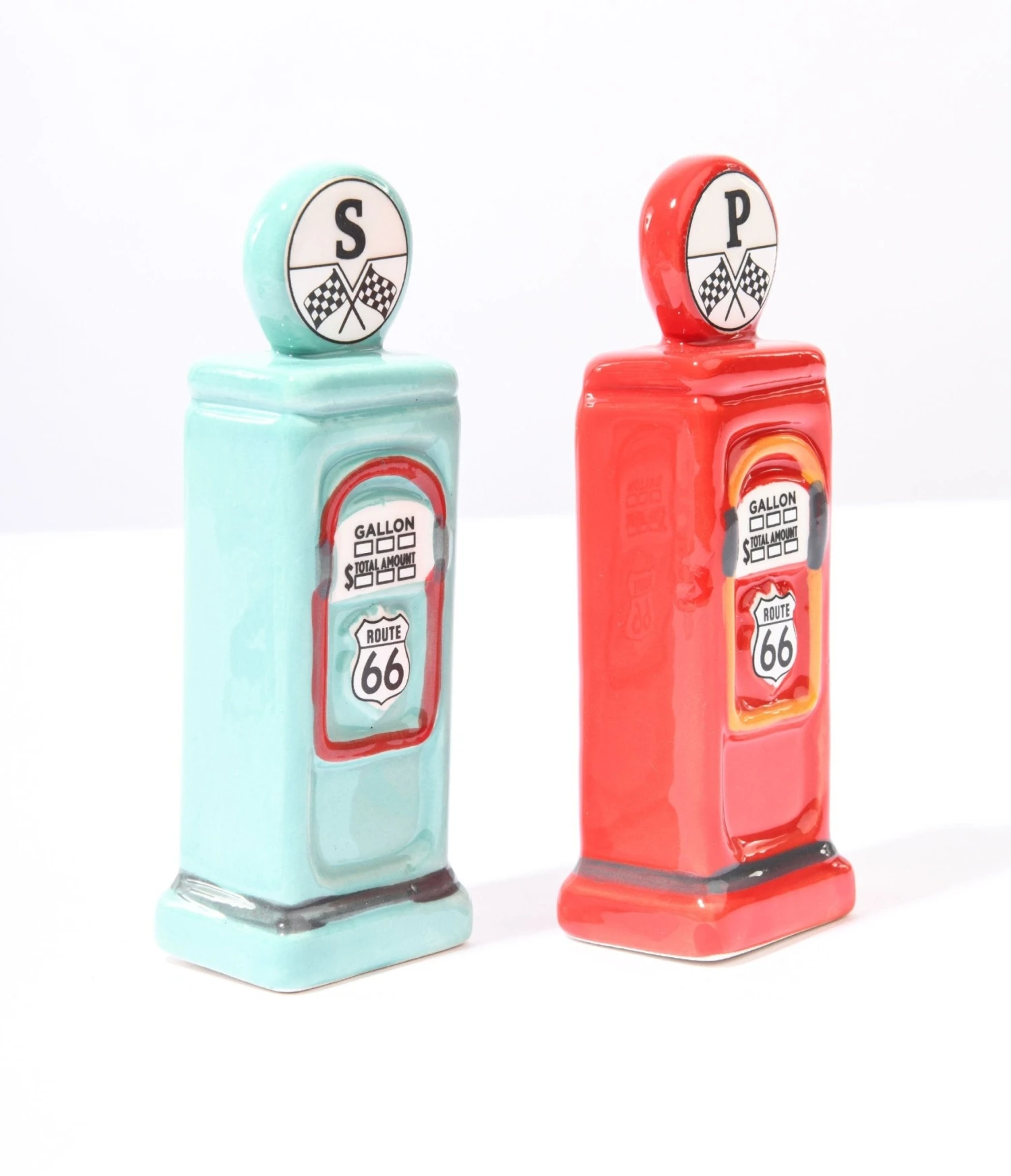 Road Trip Gas Pumps Salt & Pepper Set 2 Road Trip Gas Pumps Salt & Pepper Set - Image 2