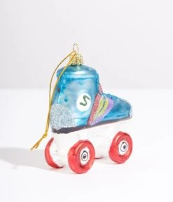 Rollerskate Glass Ornament -New Dress Store rollerskate glass ornament 624798