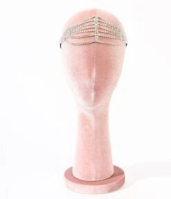 Silver Rhinestone Multitiered Headband