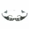Skeleton Hands Choker