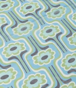 Smak Parlour Blue Daisy Daze Long Hair Scarf -New Dress Store smak parlour blue daisy daze long hair scarf 545104