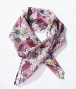 Smak Parlour Burgundy Floral Hair Scarf -New Dress Store smak parlour burgundy floral hair scarf 535786