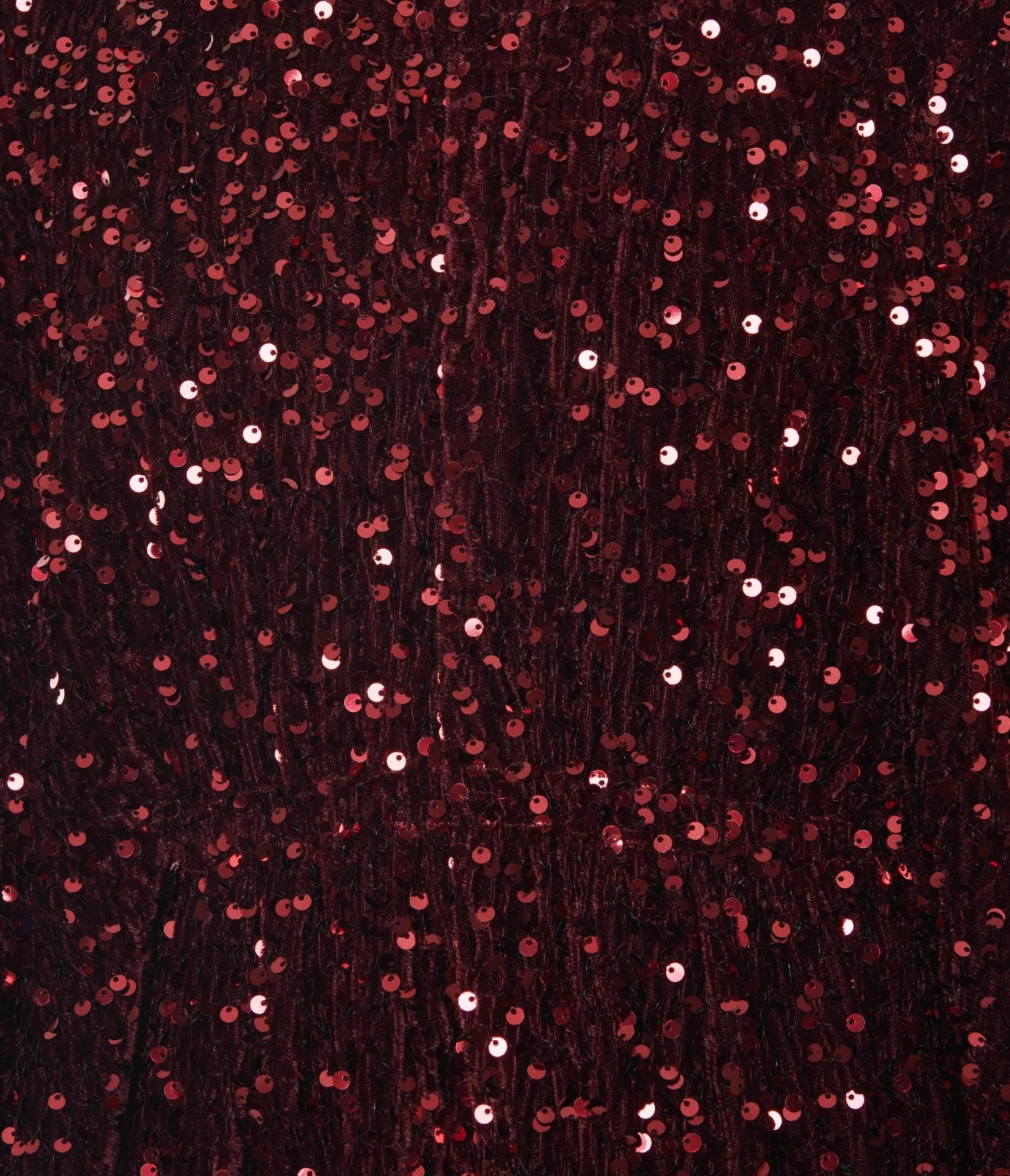 Smak Parlour Burgundy Sequin Batwing Caftan 2 Smak Parlour Burgundy Sequin Batwing Caftan - Image 2