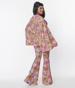 Smak Parlour Lavender Retro Bloom Zipper Pocket Flare Pants 6 Smak Parlour Lavender Retro Bloom Zipper Pocket Flare Pants -New Dress Store smak parlour lavender retro bloom zipper pocket flare pants 504086