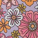 Smak Parlour Lavender Retro Blooms Mini Dress 4 Smak Parlour Lavender Retro Blooms Mini Dress - Image 4