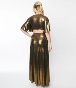 Smak Parlour Metallic Gold Knit Maxi Dress 7 Smak Parlour Metallic Gold Knit Maxi Dress -New Dress Store smak parlour metallic gold knit maxi dress 164584