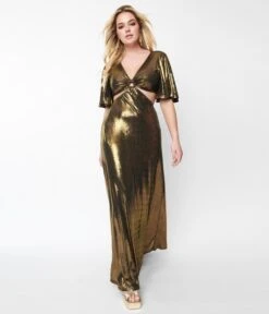 Smak Parlour Metallic Gold Knit Maxi Dress 9 Smak Parlour Metallic Gold Knit Maxi Dress -New Dress Store smak parlour metallic gold knit maxi dress 636583