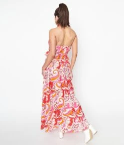 Smak Parlour Pink & Red Floral Budding Romance Maxi Dress 8 Smak Parlour Pink & Red Floral Budding Romance Maxi Dress -New Dress Store smak parlour pink red floral budding romance maxi dress 267492