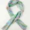 Smak Parlour Psychedelic Flower Pond Long Hair Scarf