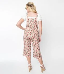 Tan & Red Mushroom Jumpsuit -New Dress Store tan red mushroom jumpsuit 667718