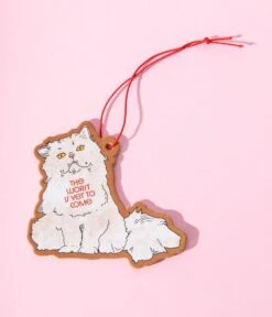 The Worst Is Yet To Come Fluffy Cat Air Freshener