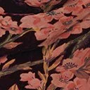 Unique Vintage 1920s Burgundy Velvet Floral Burnout Hemingway Flapper Dress 4 Unique Vintage 1920s Burgundy Velvet Floral Burnout Hemingway Flapper Dress - Image 4