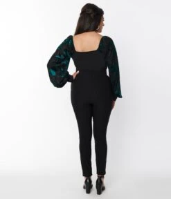 Unique Vintage Black Belted Rizzo Cigarette Pants -New Dress Store unique vintage black belted rizzo cigarette pants 135223