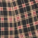 Unique Vintage Black & Burgundy Plaid High Waist Suspender Pants 4 Unique Vintage Black & Burgundy Plaid High Waist Suspender Pants - Image 4