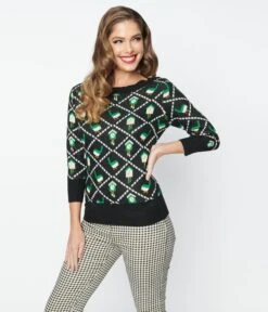 Unique Vintage Black Cuckoo Clock Minou Sweater 10 Unique Vintage Black Cuckoo Clock Minou Sweater -New Dress Store unique vintage black cuckoo clock minou sweater 142008