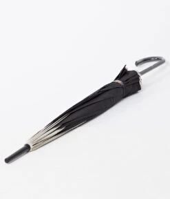 Unique Vintage Black & Polka Dot Tan Princess Pagoda Umbrella 7 Unique Vintage Black & Polka Dot Tan Princess Pagoda Umbrella -New Dress Store unique vintage black polka dot tan princess pagoda umbrella 576073