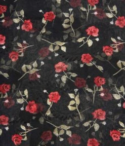 Unique Vintage Black & Red Roses Hair Scarf 5 Unique Vintage Black & Red Roses Hair Scarf -New Dress Store unique vintage black red roses hair scarf 756381