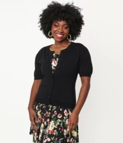 Unique Vintage Black Telluride Cardigan Sweater 8 Unique Vintage Black Telluride Cardigan Sweater -New Dress Store unique vintage black telluride cardigan sweater 535554