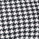 Unique Vintage Black & White Houndstooth Monroe High Waist Swim Bottom 6 Unique Vintage Black & White Houndstooth Monroe High Waist Swim Bottom - Image 6