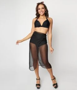 Unique Vintage Black Wrap Sarong Coverup 9 Unique Vintage Black Wrap Sarong Coverup -New Dress Store unique vintage black wrap sarong coverup 214663