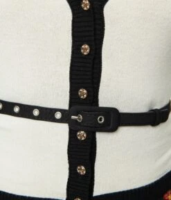 Unique Vintage Cream & Cowgirl Belted Cardigan -New Dress Store unique vintage cream cowgirl belted cardigan 413121