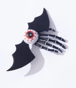 Unique Vintage Cyclops Bat Hand Hair Clip -New Dress Store unique vintage cyclops bat hand hair clip 188551