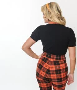 Unique Vintage Halloween Cable Embroidered Sweater -New Dress Store unique vintage halloween cable embroidered sweater 360615