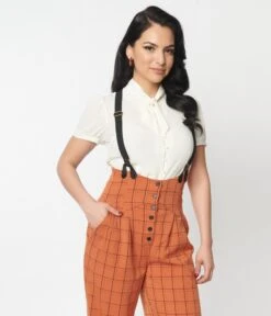 Unique Vintage Ivory Tie Neck Button Blouse 9 Unique Vintage Ivory Tie Neck Button Blouse -New Dress Store unique vintage ivory tie neck button blouse 838888