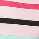 Unique Vintage Pink & Multi Stripe Cardigan 6 Unique Vintage Pink & Multi Stripe Cardigan - Image 6