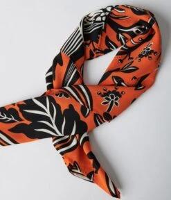 Unique Vintage Red & Black Parrot Hair Scarf -New Dress Store unique vintage red black parrot hair scarf 857661