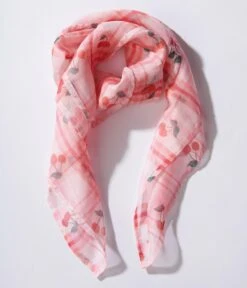 Unique Vintage Red Plaid & Cherry Hair Scarf 6 Unique Vintage Red Plaid & Cherry Hair Scarf -New Dress Store unique vintage red plaid cherry hair scarf 582701