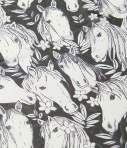Unique Vintage Wild Horses Print Hair Scarf -New Dress Store unique vintage wild horses print hair scarf 121807