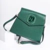 Voodoo Vixen 1940's Green Leatherette & Pendant Handbag