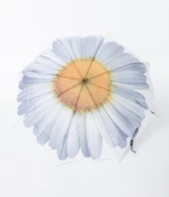 White Daisy Everyday Umbrella -New Dress Store white daisy everyday umbrella 839894