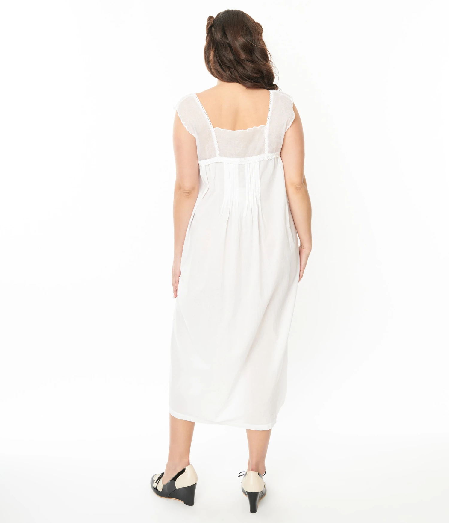 White Mary Nightgown 3 White Mary Nightgown - Image 3